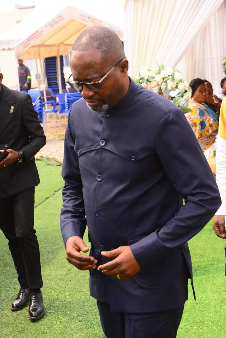 Dr. Justin B. Mudekereza at a community gathering